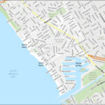 Los Angeles Neighborhood Map   Gis Geography Inside Venice Beach Map Los Angeles