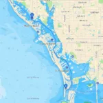 Madeira Beach To Largoboat   Savvy Navvy Smart Routing Within Map Of Madeira Beach Fl