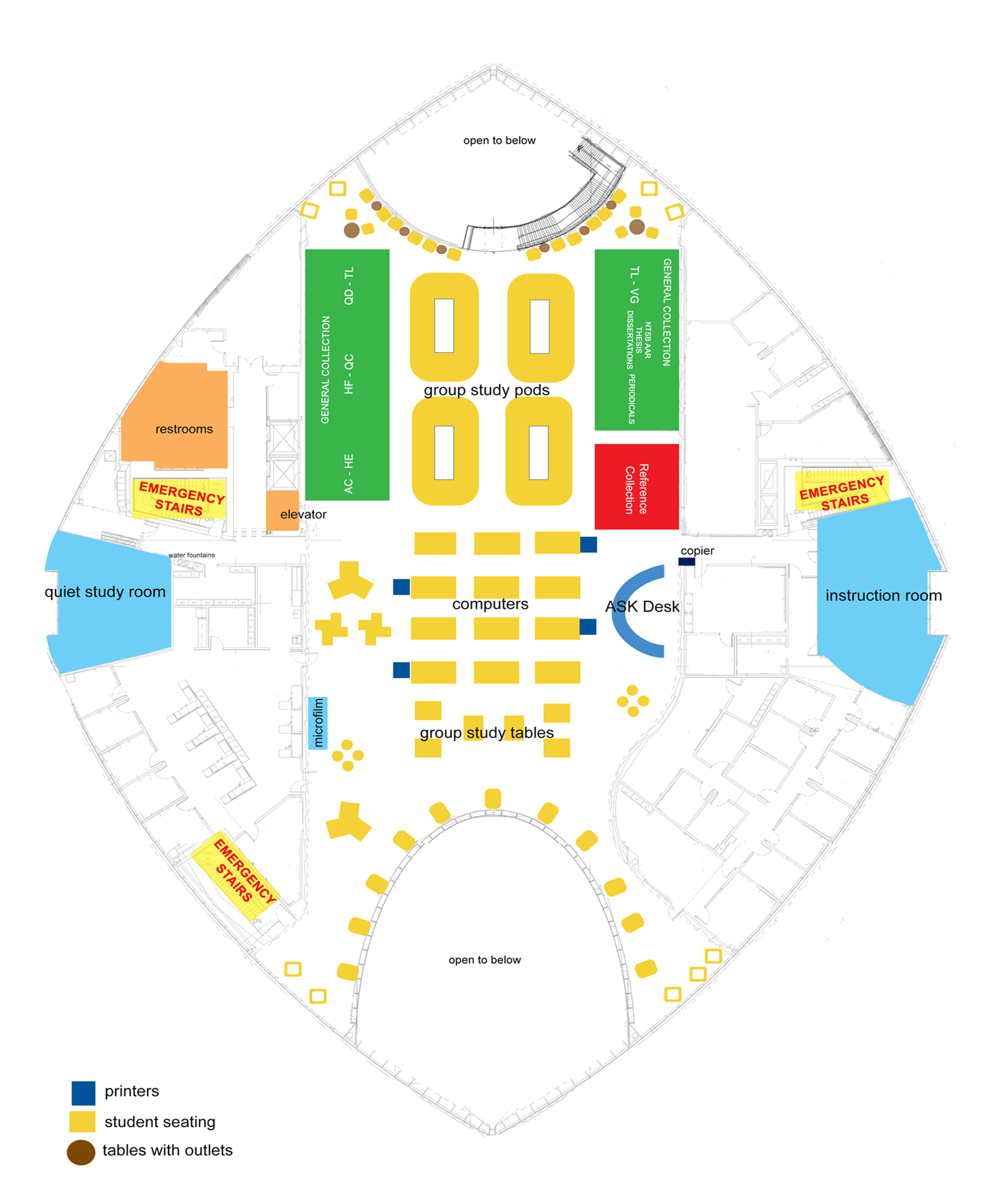 Map And Parking within Erau Daytona Beach Campus Map