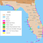 Map Of Beaches In Florida Pertaining To Map Of Gulf Coast Beaches Florida