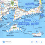 Map Of Cape Cod Vacation Spots Intended For Map Of Beaches In Massachusetts