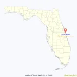 Map Of Cocoa Beach City   Thong Thai Real Inside Google Map Cocoa Beach Florida