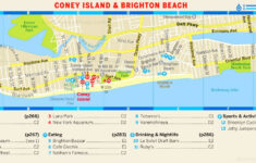 Map Of Coney Island And Brighton Beach - Ontheworldmap pertaining to Map of Brighton Beach Ny
