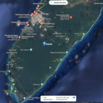 Map Of Cozumel   Cozumel Everyday Intended For Map Of Cozumel Mexico Beaches