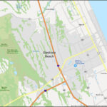 Map Of Daytona Beach, Florida   Gis Geography Within Daytona Beach Florida On Map