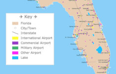Map Of Florida Airports regarding Map of Florida East Coast Airports