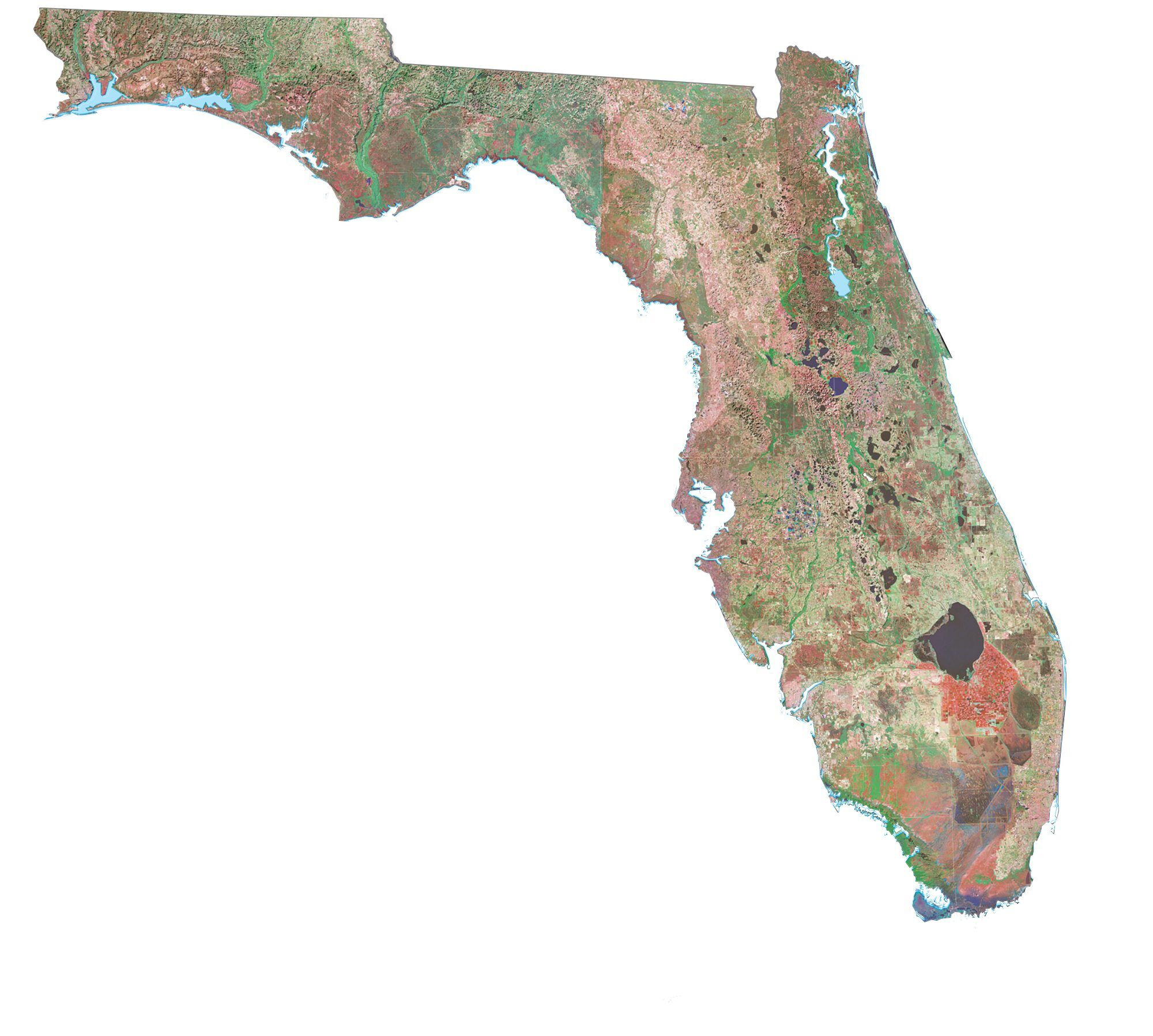 Map Of Florida - Cities And Roads - Gis Geography in Google Map of Florida Gulf Coast
