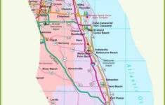 Map Of Florida East Coast regarding Map of Floridas East Coast