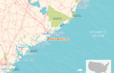 Map Of Folly Beach, South Carolina - Live Beaches with Map Of Folly Beach Sc