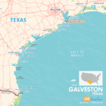 Map Of Galveston, Texas   Live Beaches Inside Map Of Galveston Texas Beaches