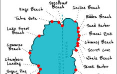 Map Of Lake Tahoe Beaches – Piscoandbier pertaining to Map Of Lake Tahoe Beaches
