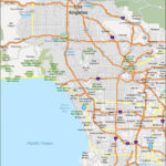 Map Of Los Angeles, California   Gis Geography Pertaining To Map Of Los Angeles Beach Cities