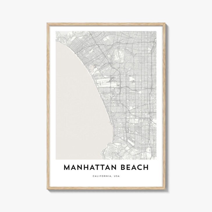 Map of Manhattan Beach California