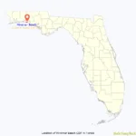 Map Of Miramar Beach Cdp   Thong Thai Real With Map Of Florida Miramar Beach