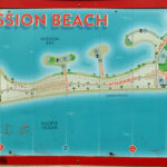 Map Of Mission Beach Boardwalk From Pacific Beach To South Mission Intended For Map Of Pacific Beach California