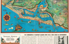 Map Of Newport Harbor Orange County California intended for Map of Newport Beach California