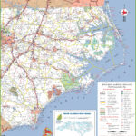 Map Of North Carolina Coast With Beaches 2024   Ontheworldmap Pertaining To Map Of North Carolina Beach Towns