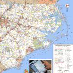 Map Of North Carolina Coast With Beaches 2024   Ontheworldmap Throughout Map Of North Carolina Beach
