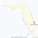 Map Of Palm Beach Gardens City   Thong Thai Real In Palm Beach Gardens On Florida Map