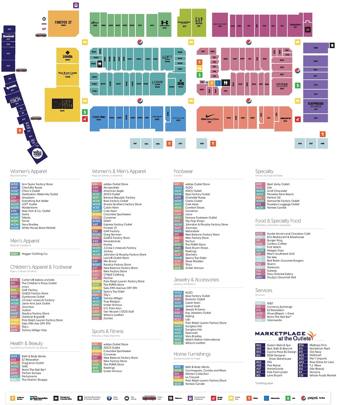 Map Of Palm Beach Outlets | Westpalmbeach in Map Of Palm Beach Gardens Mall