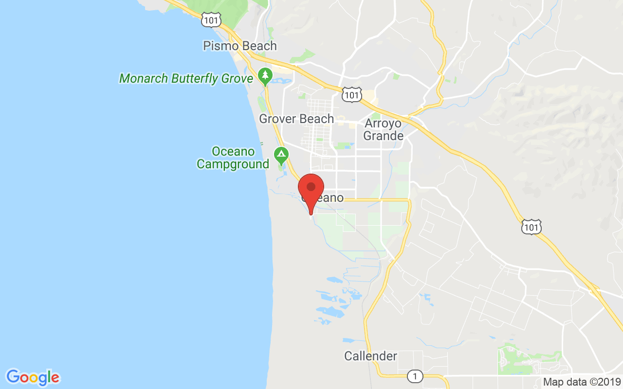 Map Of Pismo Beach Hotels regarding Map Of Hotels In Pismo Beach Ca