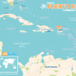 Map Of Puerto Rico   Live Beaches Within Best Beaches Puerto Rico Map