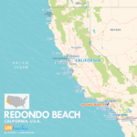 Map Of Redondo Beach, California   Live Beaches Inside Map Of Redondo Beach Ca