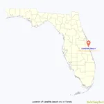 Map Of Satellite Beach City   Thong Thai Real Intended For Map Of Satellite Beach Florida