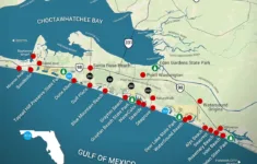 Map Of Scenic 30A And South Walton, Florida – 30A with Map Blue Mountain Beach Florida