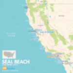 Map Of Seal Beach, California   Live Beaches Throughout Map Of Seal Beach Ca