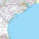 Map Of Texas Coast   Ontheworldmap Inside Map Of Texas Gulf Beaches