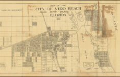 Map Of The City Of Vero Beach Indian River County Florida - Barry pertaining to City of Vero Beach Map