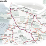 Map Of The Guanacaste Region Of Costa Rica Throughout Map Of Guanacaste Costa Rica Beaches