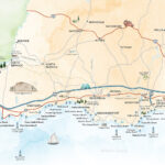 Map Of The Maine Beaches Regarding Map Of Beaches In Maine