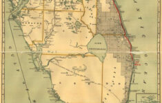 Map Of The Peninsula Of Florida And Adjacent Islands : East Coast inside Map Of East Coast Of Florida