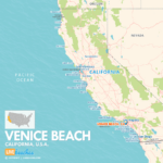 Map Of Venice Beach, California   Live Beaches Within Map Of Florida Venice Beach