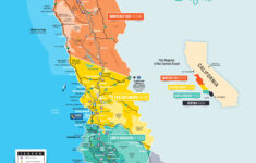 Maps - California Central Coast with regard to Map Of California Coastline Beaches