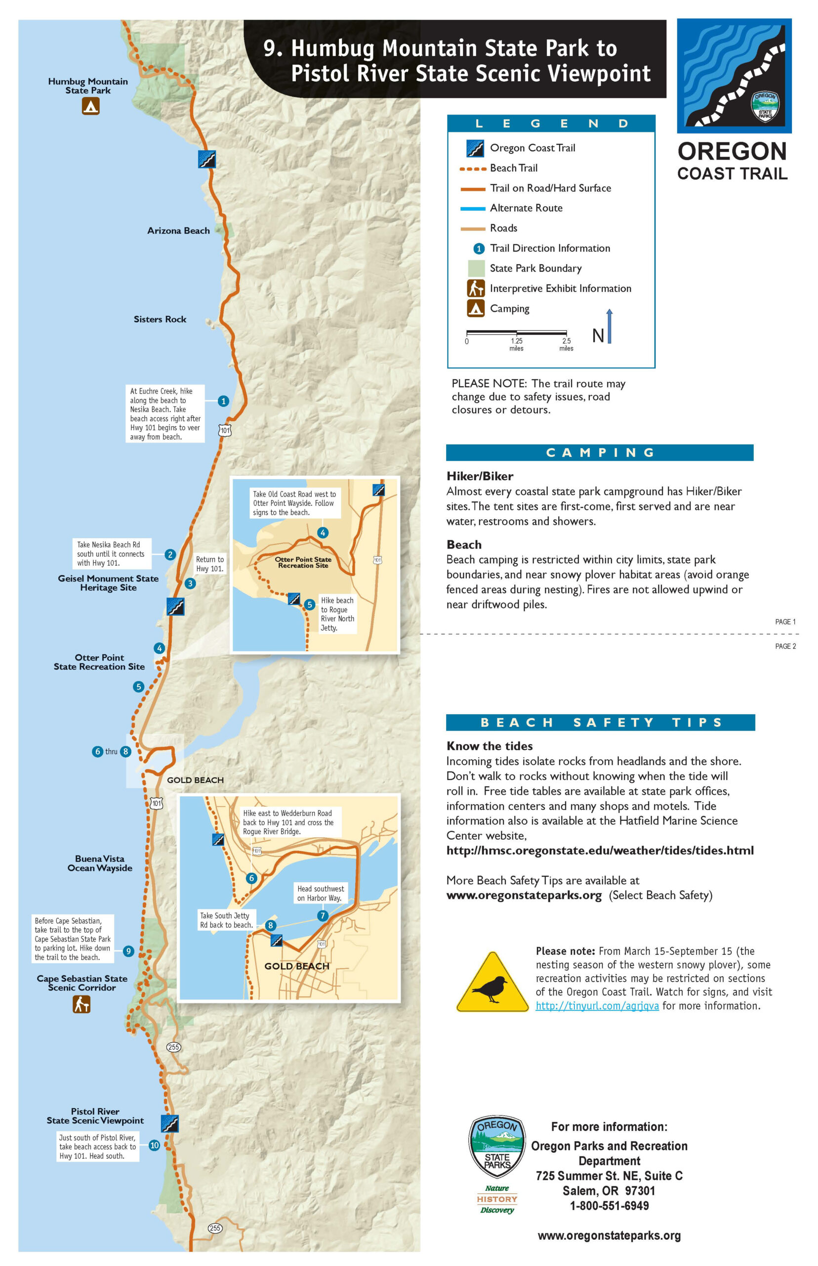 Maps ⋆ Visit Gold Beach intended for Map Of Gold Beach Oregon