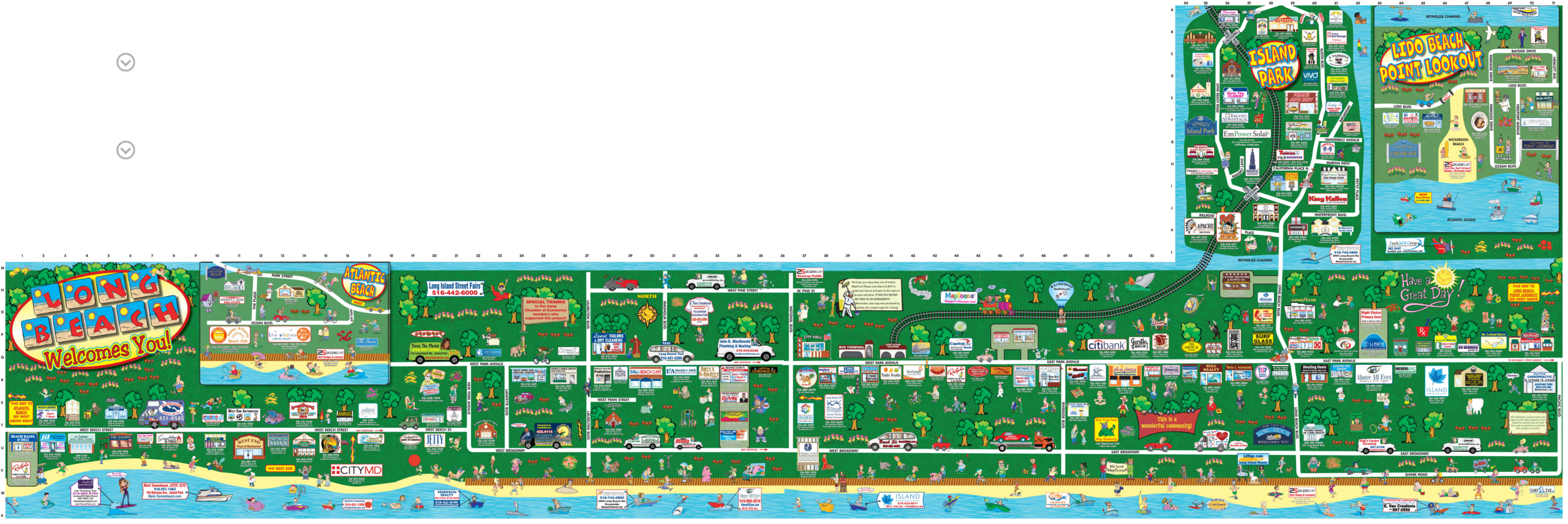 Maptoons – Long Island Chamber Maps throughout Map Of Long Island Ny Beaches