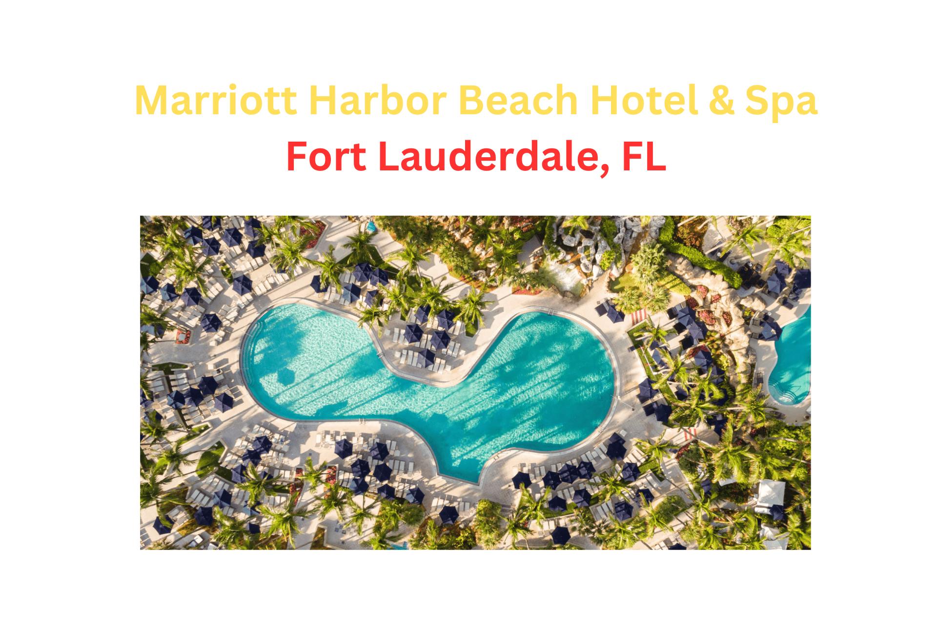 Marriott Fort Lauderdale Harbor Beach Resort & Spa with regard to Fort Lauderdale Beach Hotel Map