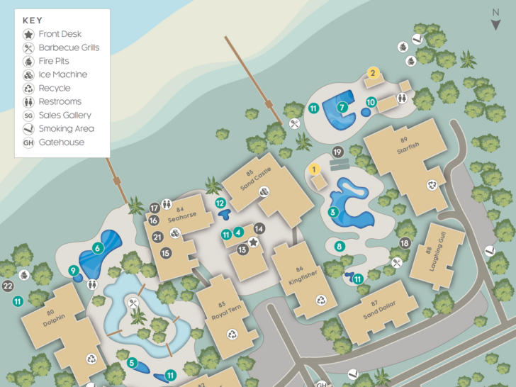 Marriott Wailea Beach Resort Map