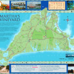 Martha'S Vineyard Tourist Map   Ontheworldmap With Regard To Martha Vineyard Beaches Map