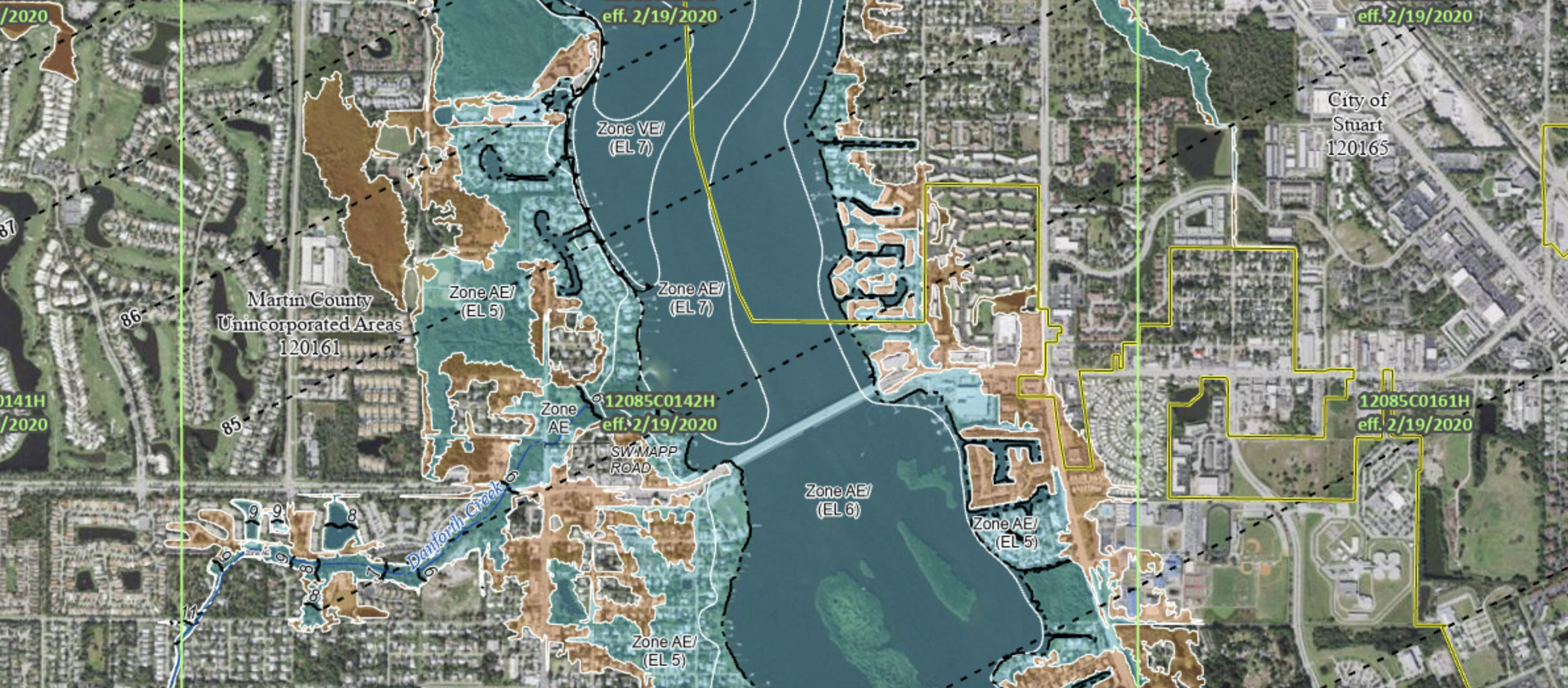 Martin County Flood Zone Information (2023 Update) with Fema Flood Zone Map For Indian Harbour Beach Florida