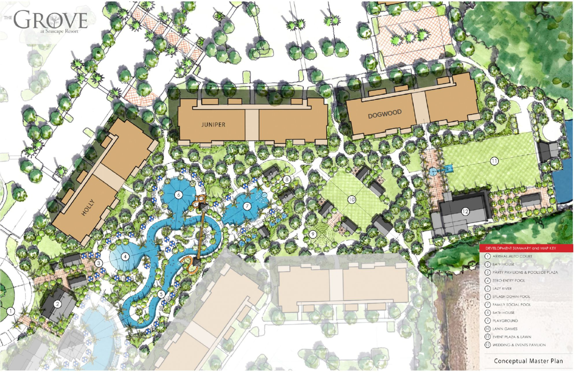 Master Land Plan with regard to Seascape Resort Miramar Beach Map