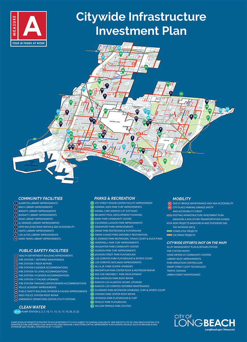 Measure A with regard to City Of Long Beach Street Sweeping Map