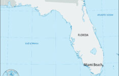 Miami Beach | Florida, Map, &amp; History | Britannica inside Miami Beach On A Map