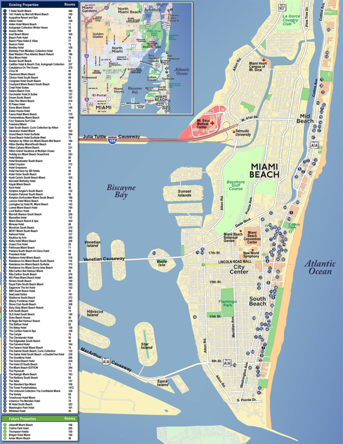 Miami Beach, Florida | Red Paw Technologies with Hotel Map Of South Beach Miami