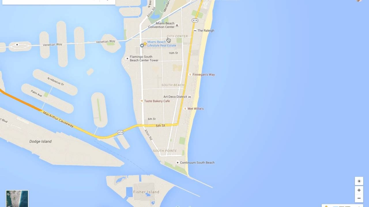 Miami Beach Neighborhood Tour &amp;amp; Google Maps Walkthru - Youtube with regard to Google Maps South Beach Miami
