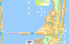 Miami Beach Street Map- North And South Miami Beach in Mapa De Miami Beach Florida