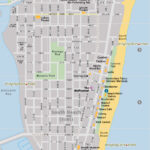 Miami Top Tourist Attractions Map   Miami Map Showing Sobe South Within Hotels Miami South Beach Map